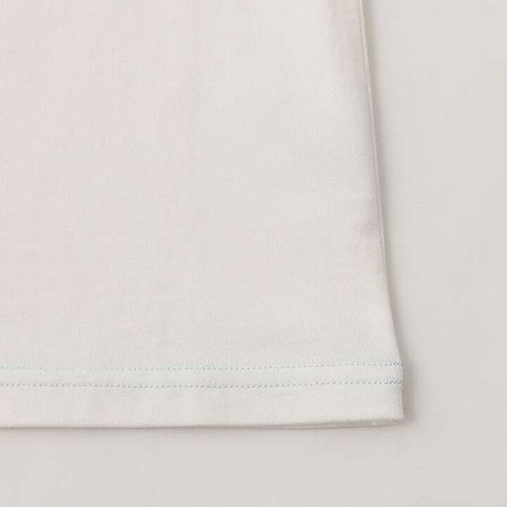 Tulle Layered Long-Sleeve T-Shirt,Off white, medium image number 13