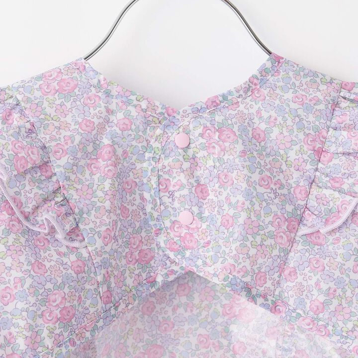 Little Flower Pattern Dining Smock,Pink, medium image number 6