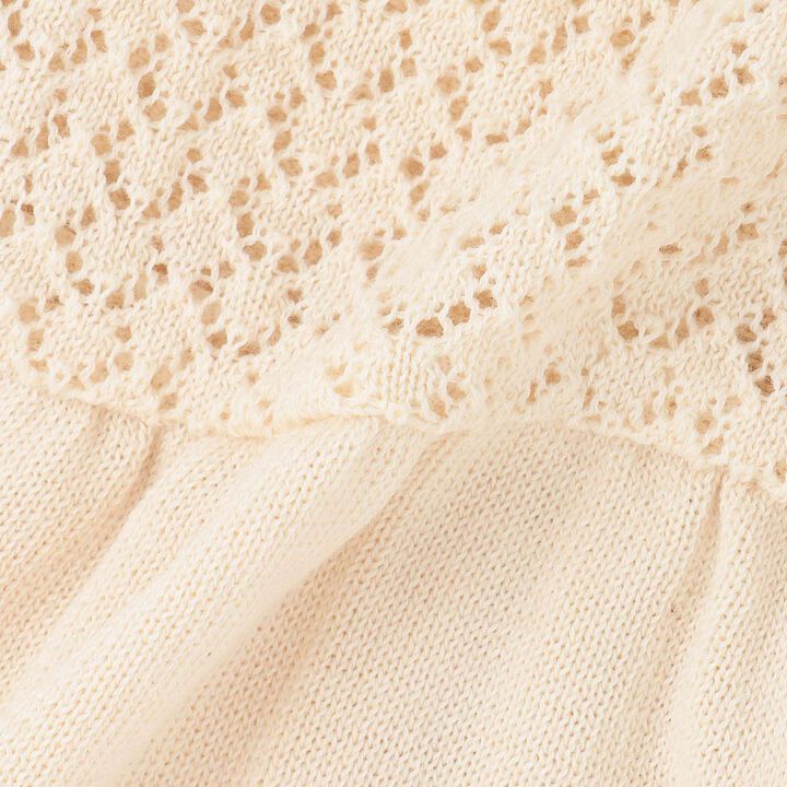 Organic BASIC Bolero [Made in Japan],Pearl white, medium image number 5