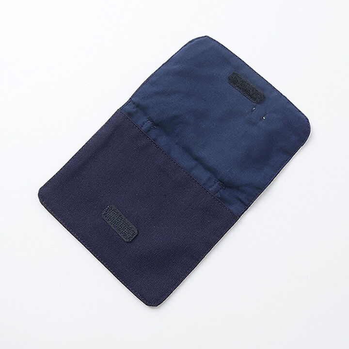 Pleated Skirt-Pants with Detachable Pocket,Navy, medium image number 10