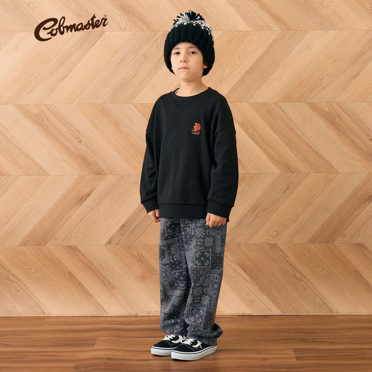 Kobumaster Back Design Pullover,Black, large image number 15