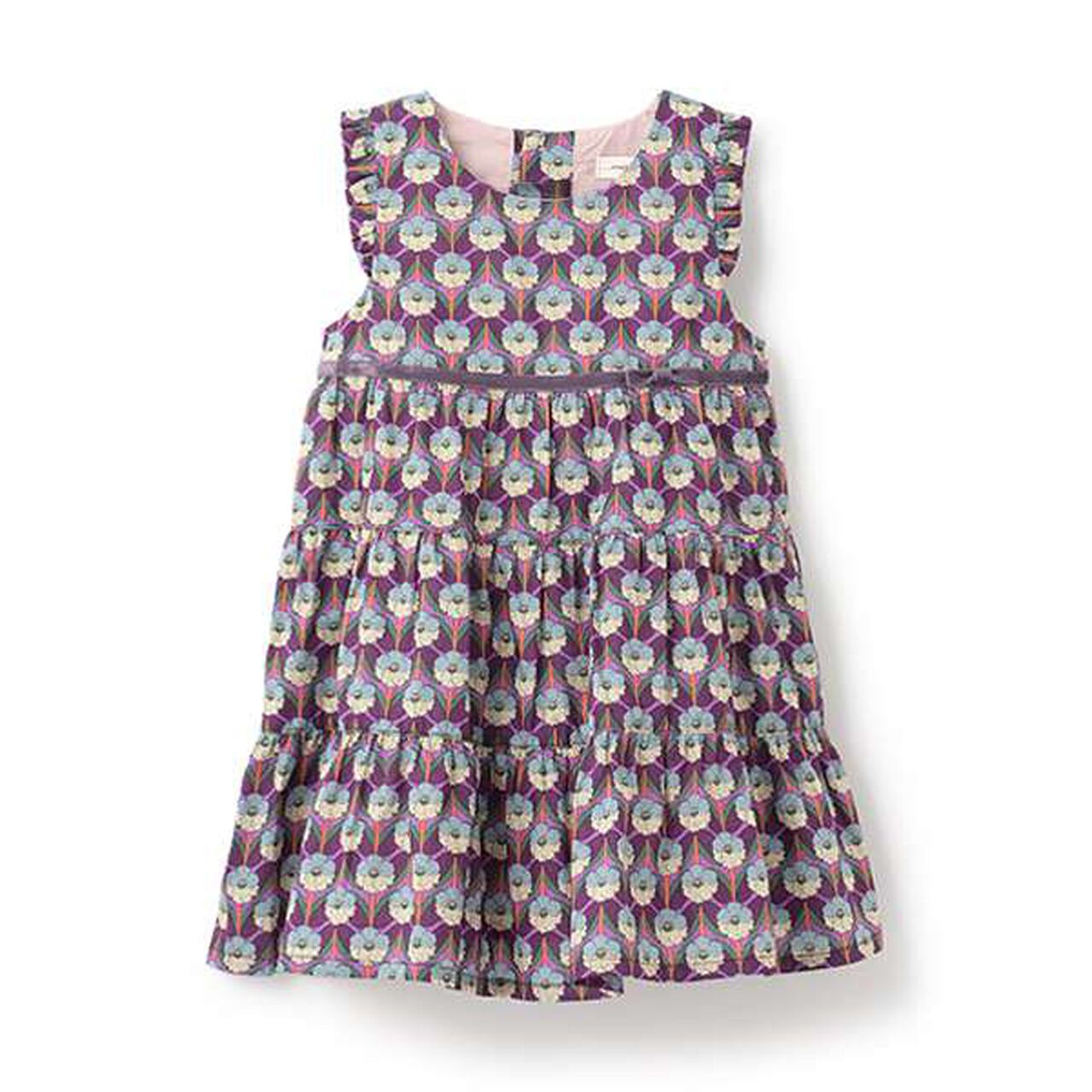 Chevron Jumper Skirt,Blue, large image number 11