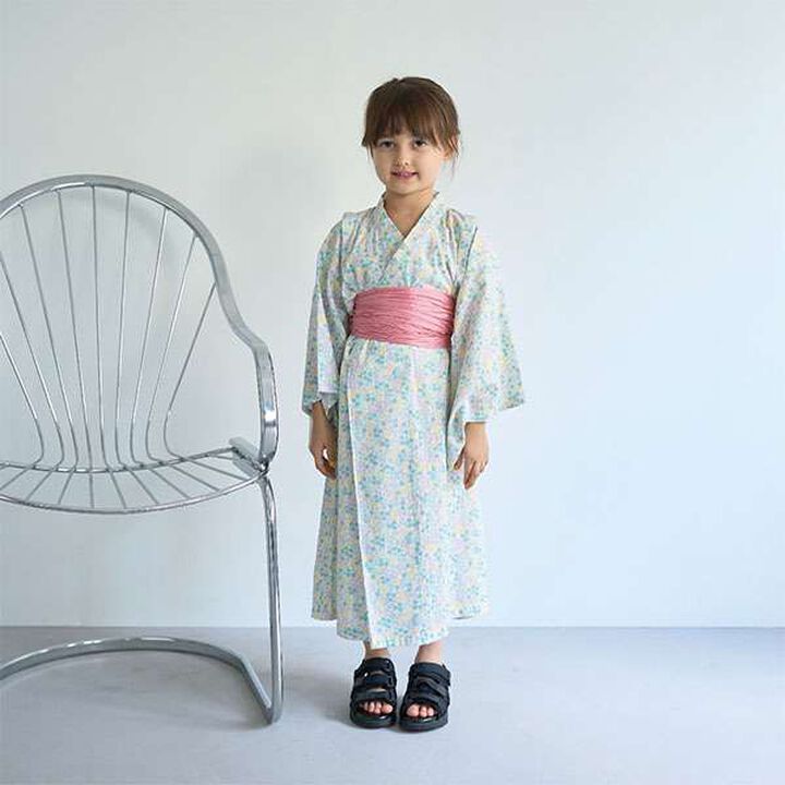 Easy-to-Wear One-Piece Yukata,Cream, medium image number 27