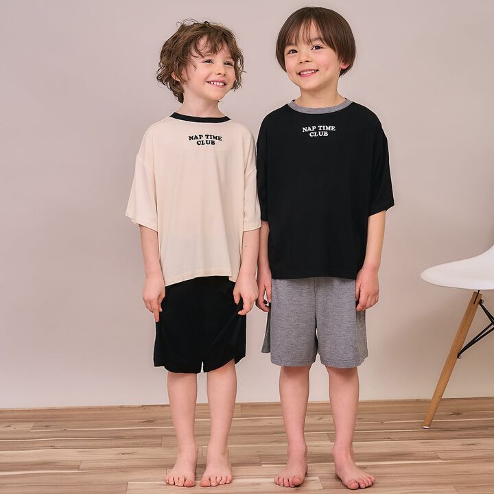 [正反皆可穿] 清涼柔軟睡衣 [兒童服裝] [童裝] [男童] [女孩],墨藍色, medium image number 26