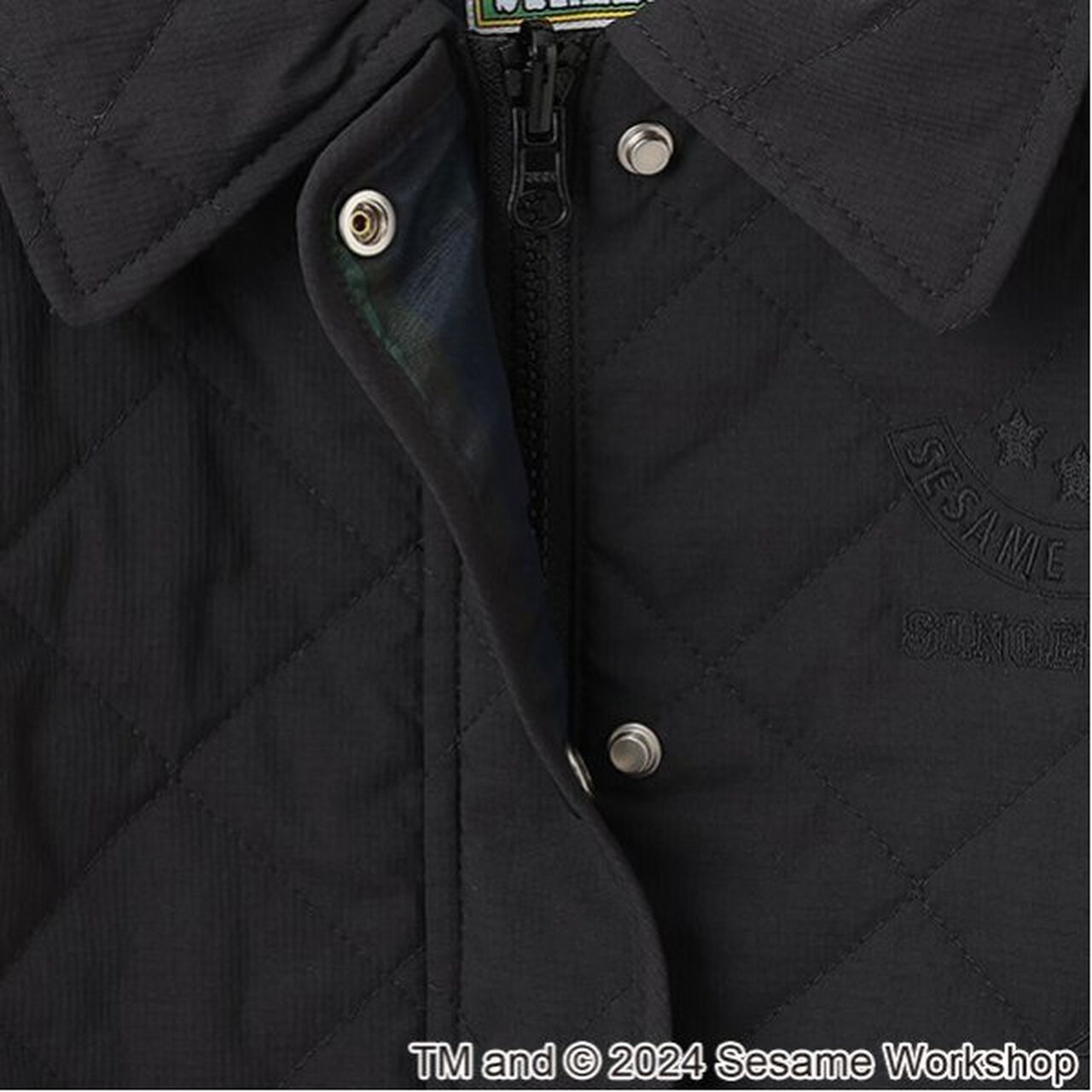 [AMI] Sesame Street Reversible Padded Bomber Jacket,Ivory, large image number 15