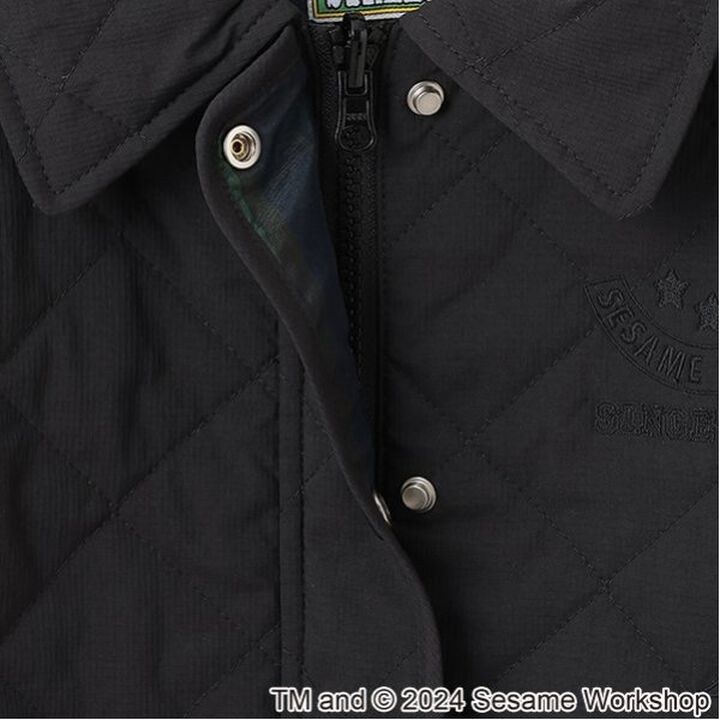 [AMI] Sesame Street Reversible Padded Bomber Jacket,Ivory, medium image number 15