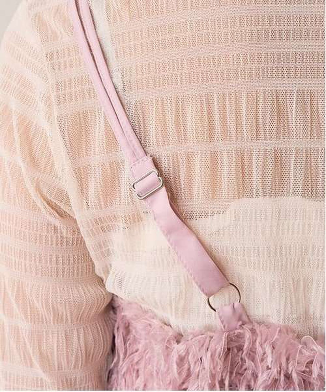 Feather Vest,Blue gray, large image number 8