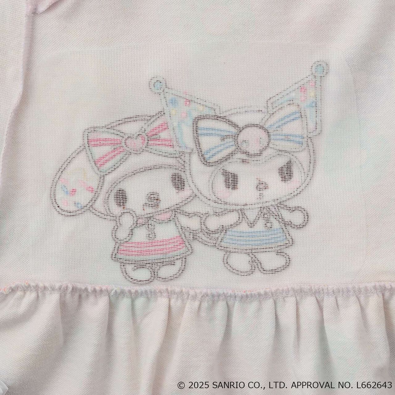 My Melody / Kuromi Donut One-Piece Dress,Pink, large image number 5