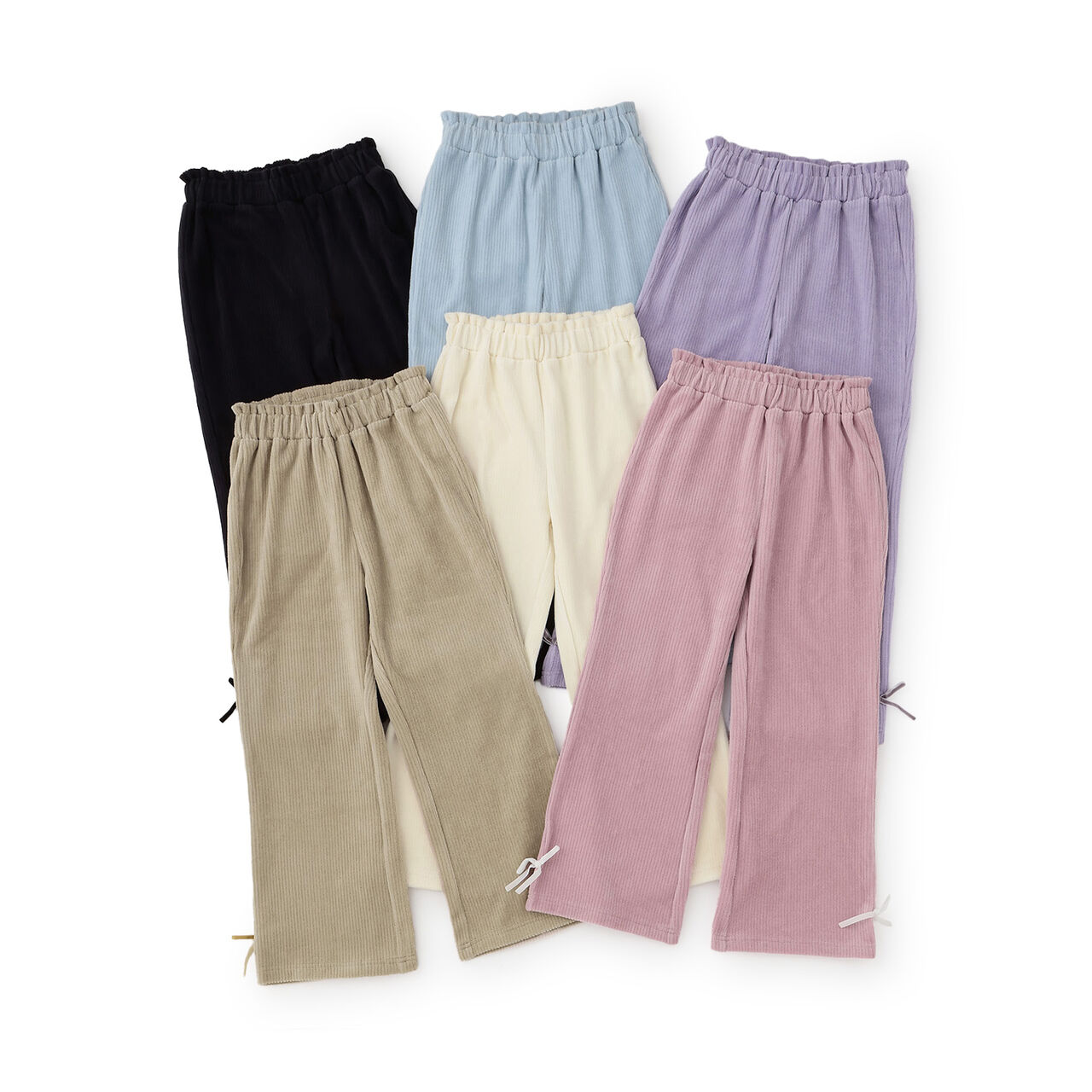 Addictive Comfort Knit Cord Pants,Sax blue, large image number 12