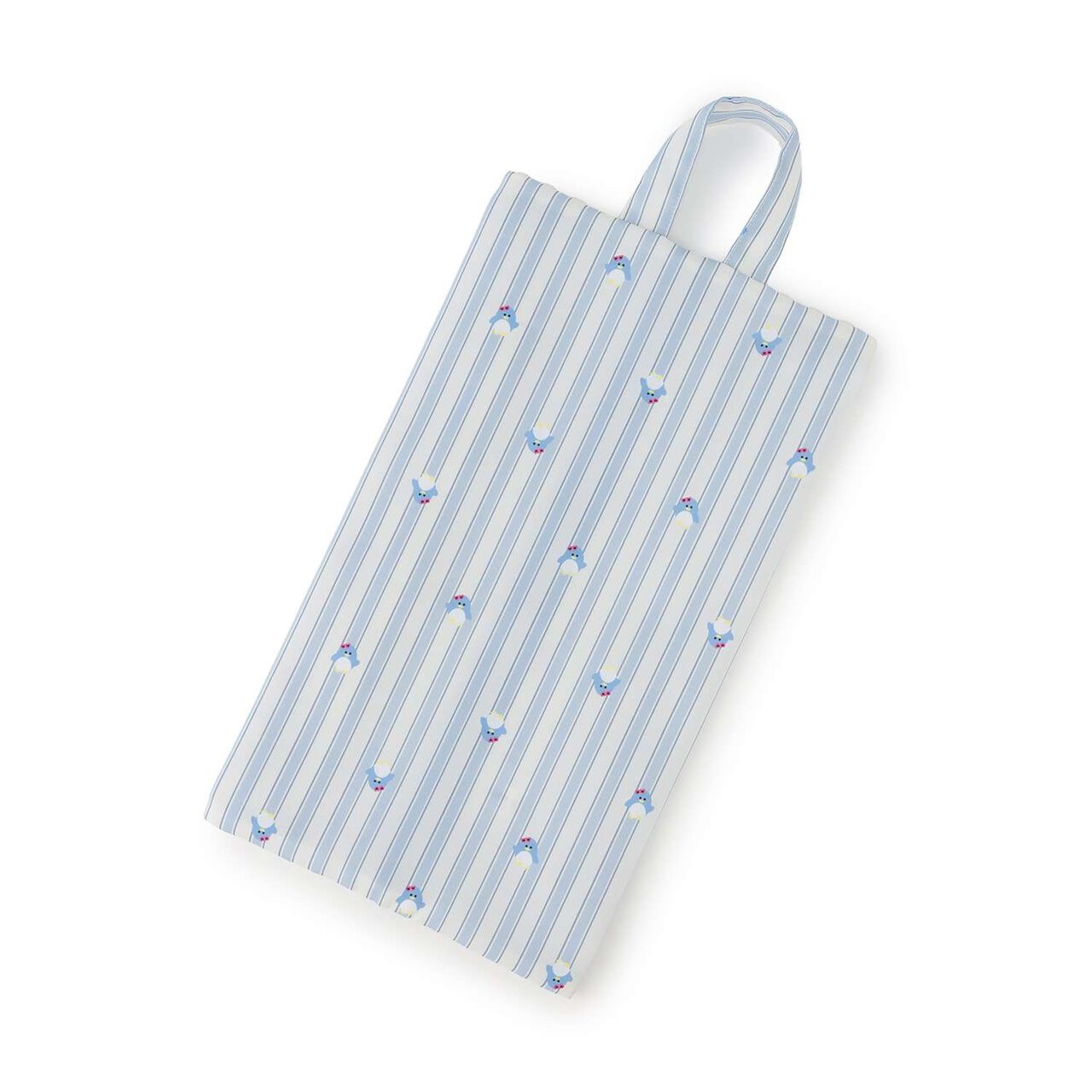 [Water Repellent] All-Over Pattern Shoe Case,Light blue, large image number 1