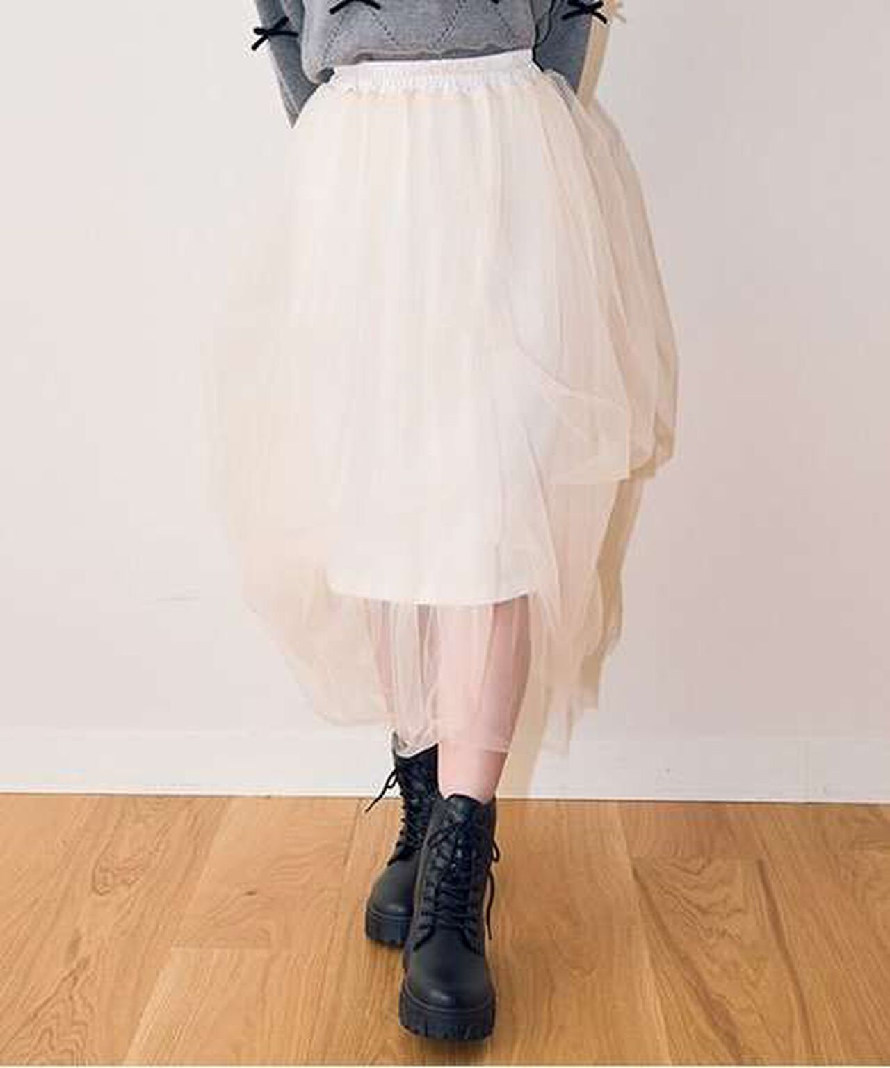 Transforming Tulle Skirt,Ivory, large image number 0