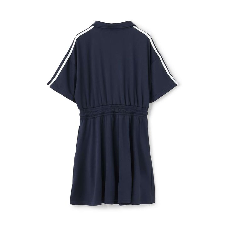 [LTXC] Cool Touch Track One-Piece Dress,Black, medium image number 1