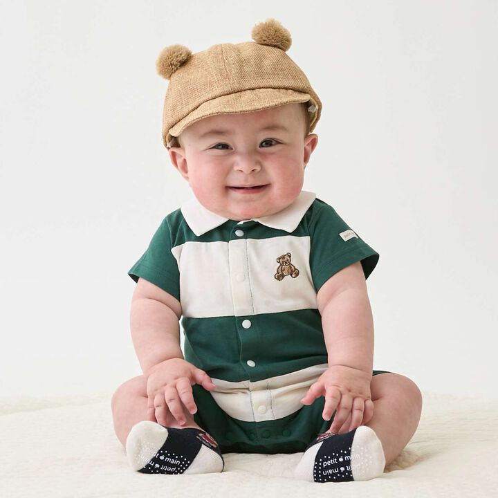 Color Block Rugby Coverall,, medium