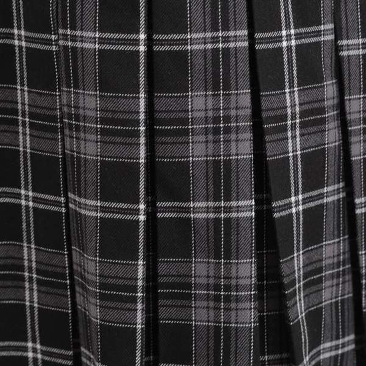 Brushed Pleated Skirt,Charcoal gray, large image number 19