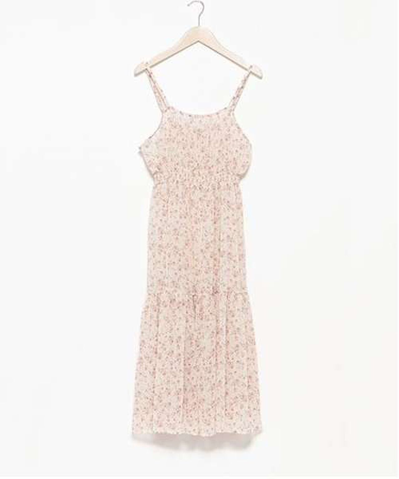 Sheer One-Piece Dress,Off white, large image number 3