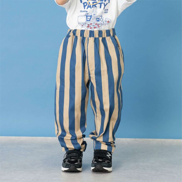 Assorted All-Over Pattern Stretch Chef Pants,Light blue, medium image number 4