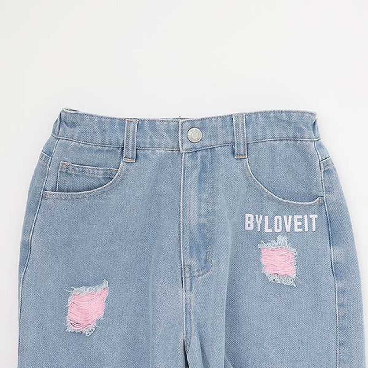 Damaged Shorts,Sax blue, large image number 3