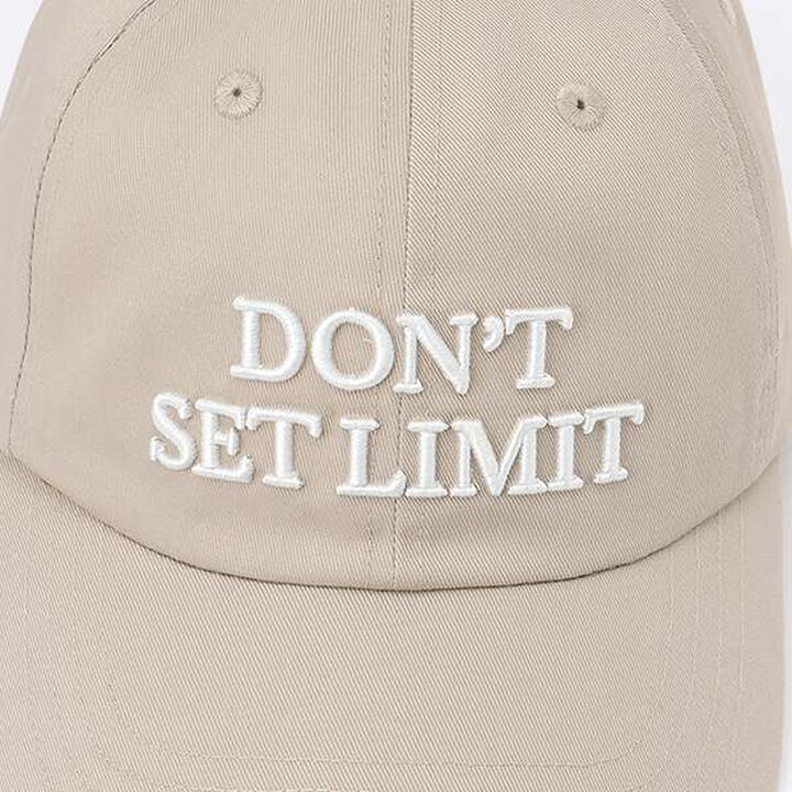 [LTXC] Double Layer Logo Cap,Off white, medium image number 2