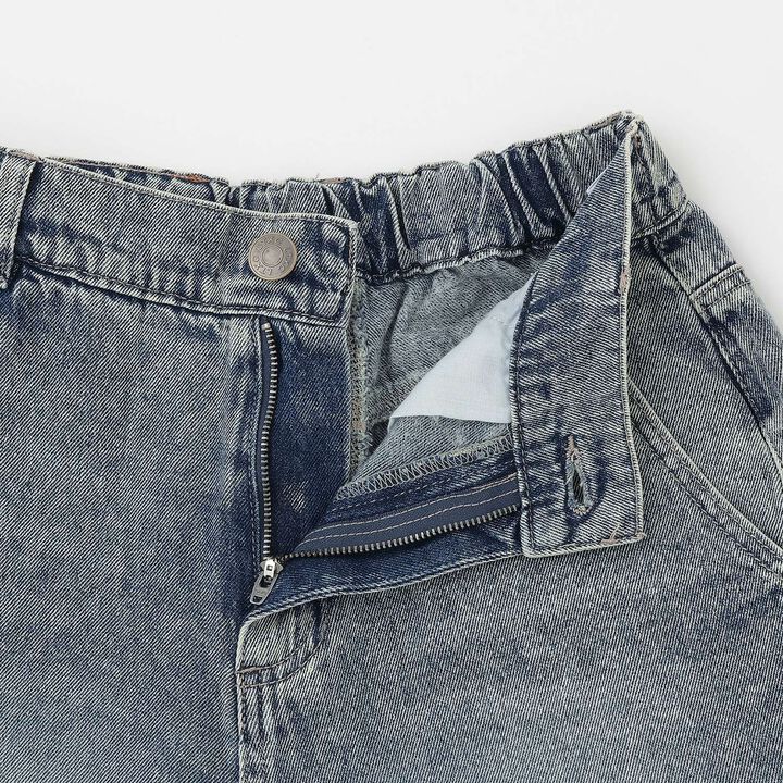 [LTXC] Half-Length Denim Pants,Gray, medium image number 18