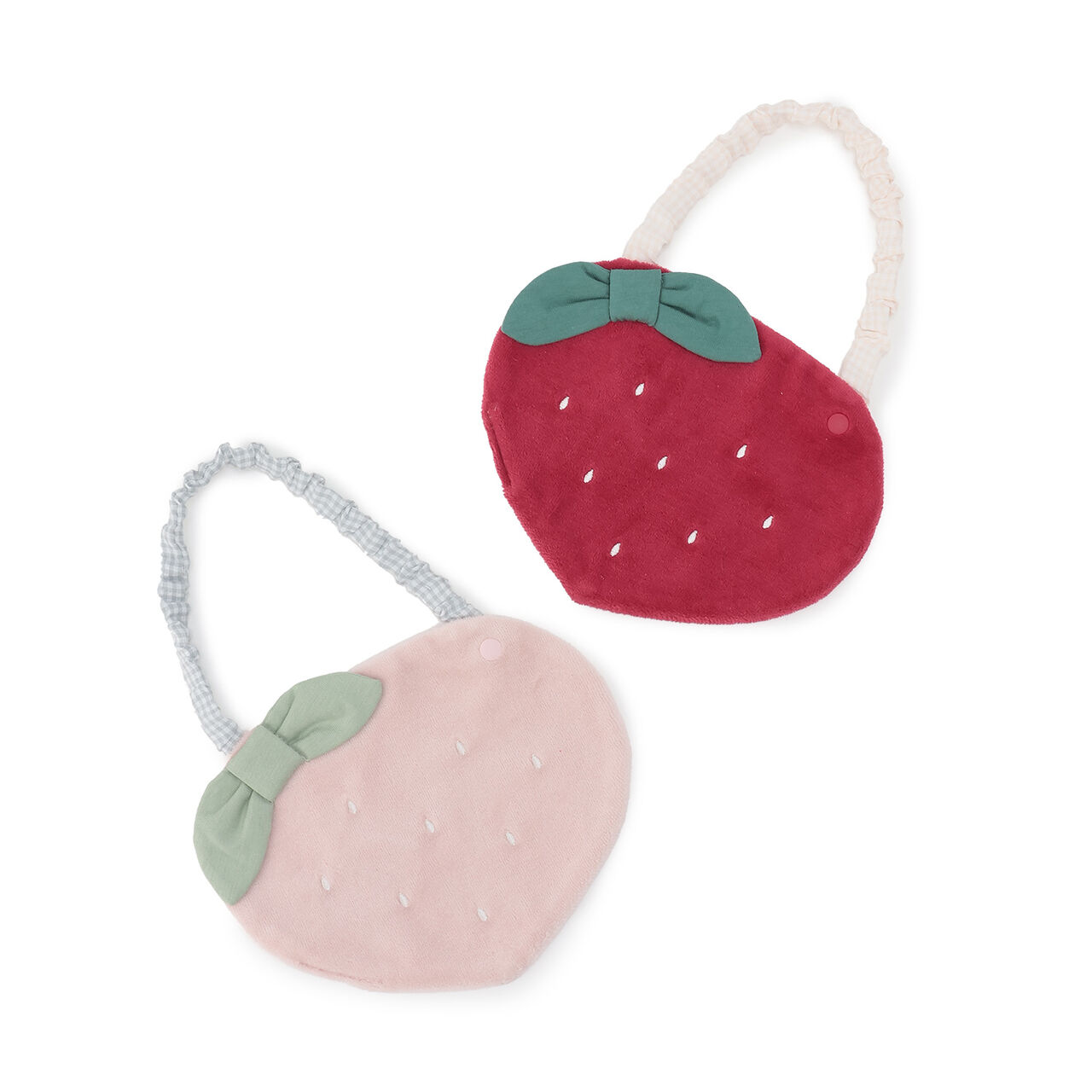 Strawberry Bib,Red, large image number 5