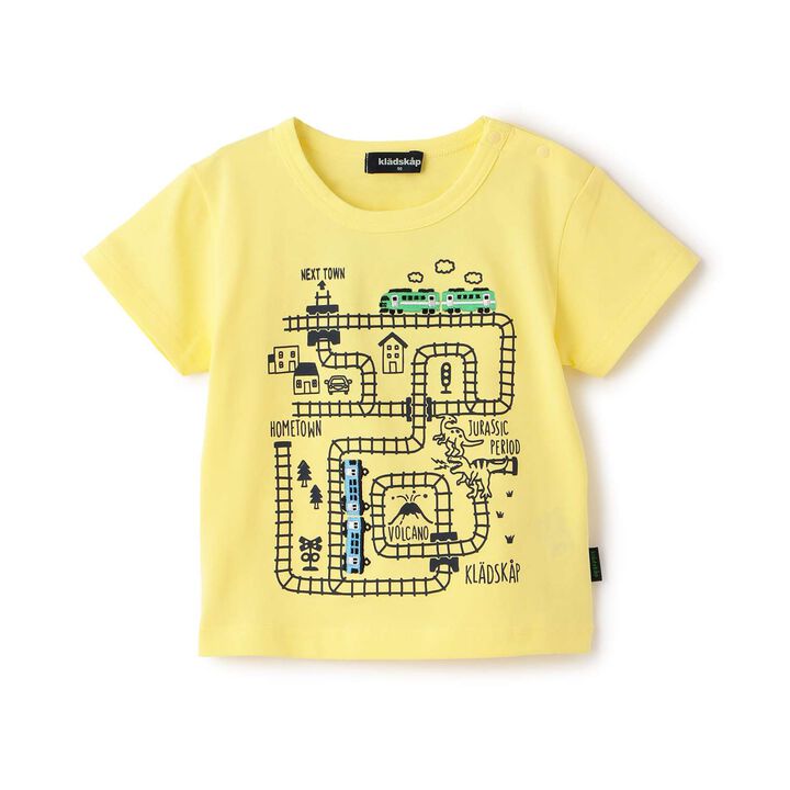 [Popular Item Restocked] [Not Available at Physical Stores] Train and Tracks Short Sleeve T-Shirt,, medium