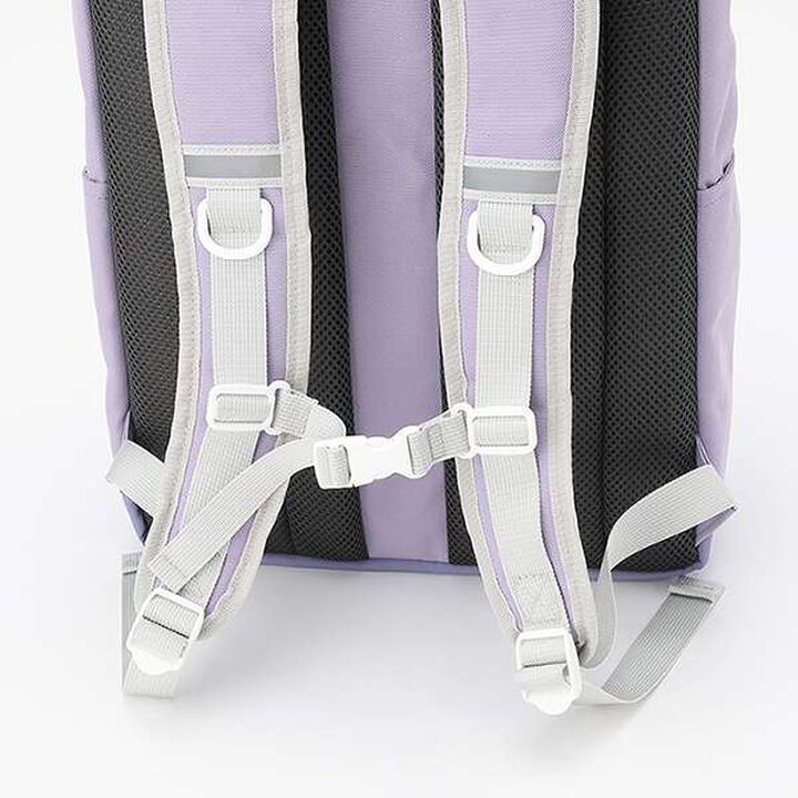 Square School Backpack,Light blue, medium image number 8