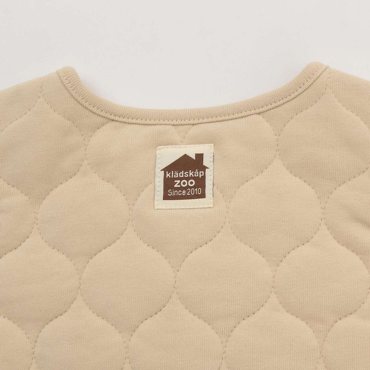 Penguin Pocket Vest,Beige, large image number 6