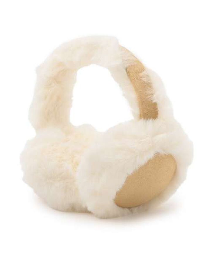 Faux Fur Ear Muffs [Korean Fashion],Brown, medium image number 1