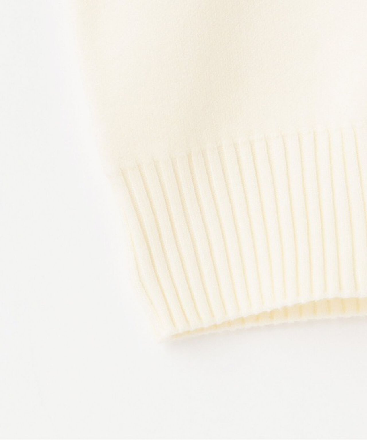 Compact Jacquard Knitwear [Korean Fashion],Off white, large image number 6