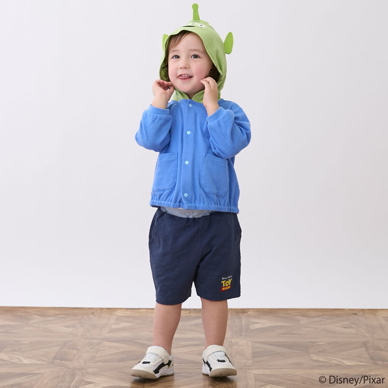 [Disney] Cool Touch Hoodie for Role Play,Navy, large image number 4