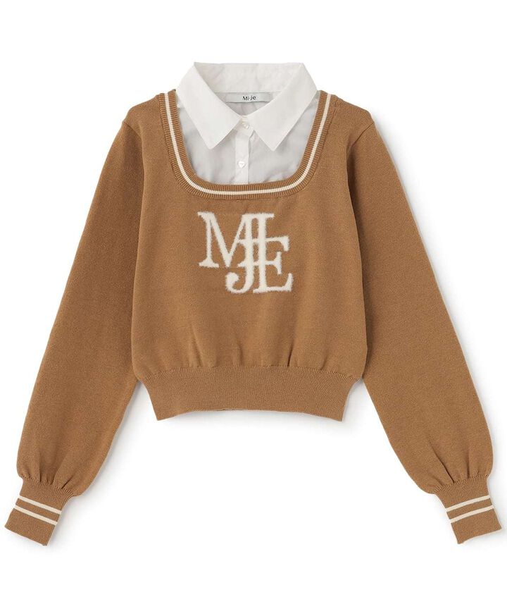 Shaggy Logo Knit Pullover,, medium