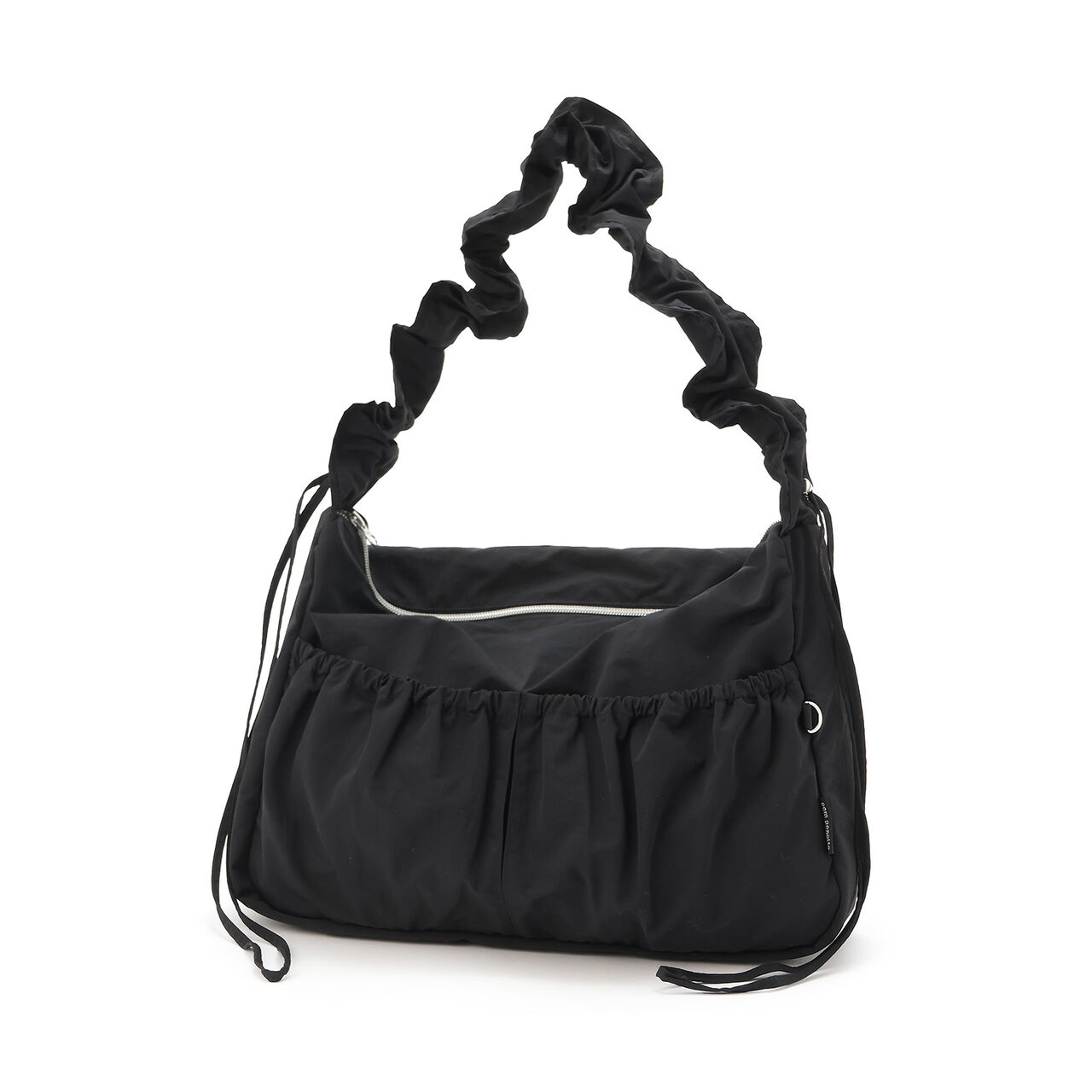 Gathered Shoulder,Black, large image number 0