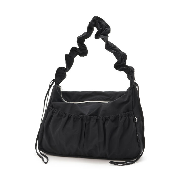 Gathered Shoulder,Black, medium image number 0