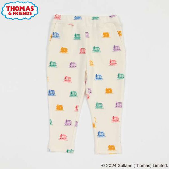 All-Over Pattern Thomas the Tank Engine Pants,Pearl white, medium image number 0