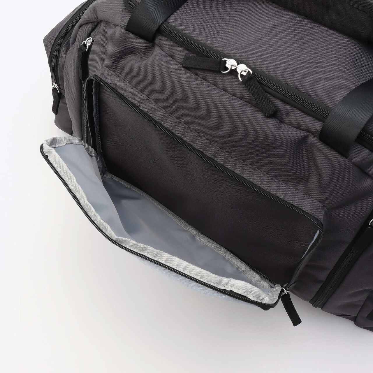 [LTXC] Water-Repellent Expandable Boston Bag,Black, large image number 10