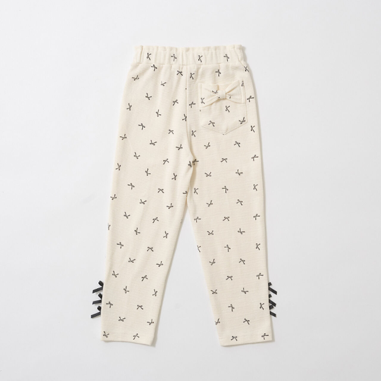 [Tomo] Pants Ribbon Ribbon Straight Pants,Lavender, large image number 13