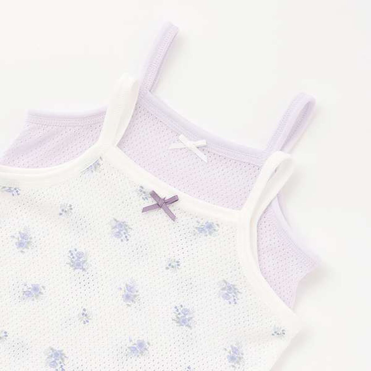 [Weak Acidity] Mesh Camisole Romper,Lavender, large image number 6