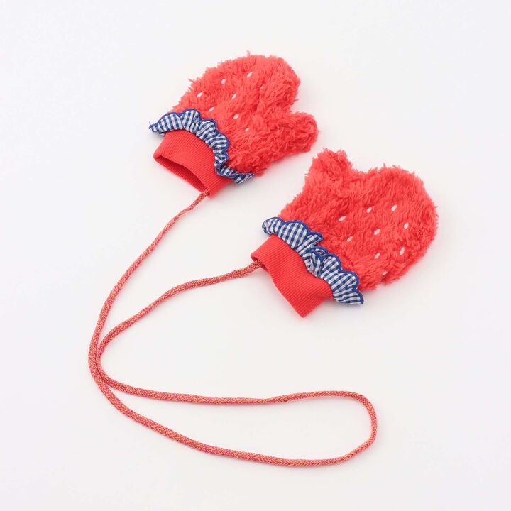 Strawberry Mittens,Red, medium image number 3