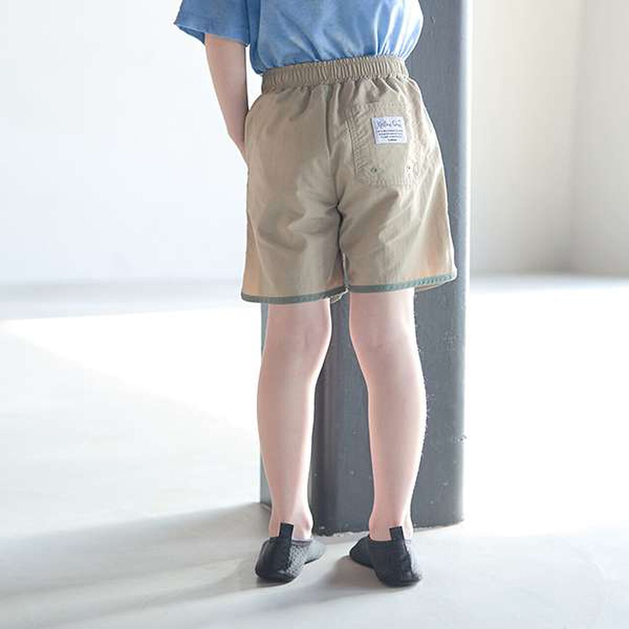 [SWIM] Piping Surf Shorts (Underpants Included),Beige, large image number 17