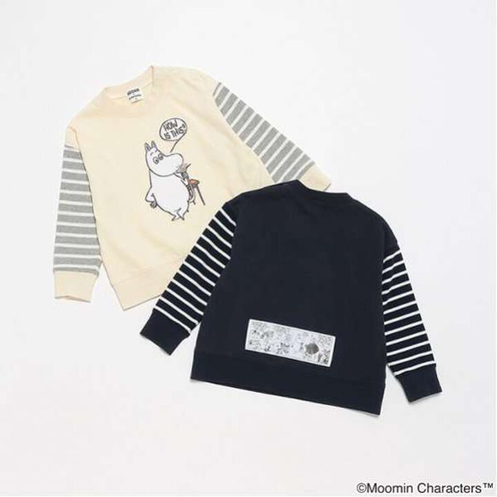 [MOOMIN] Golden Tail Long-Sleeve T-Shirt,Ivory, medium image number 3