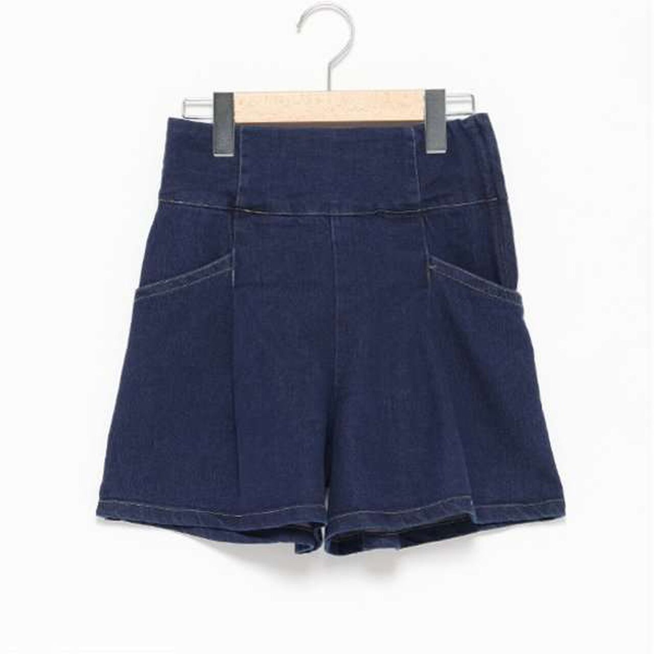 Back Lace-Up Shorts,Gray, large image number 1