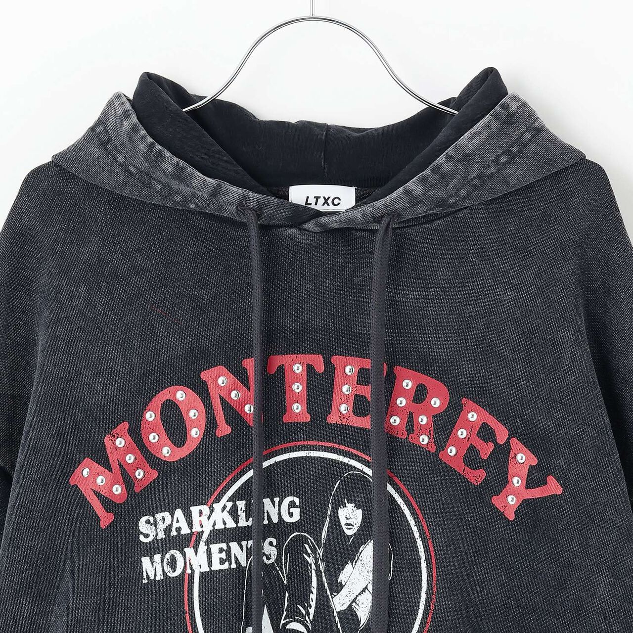 [LTXC] Pigment Pullover Parka,Charcoal gray, large image number 5