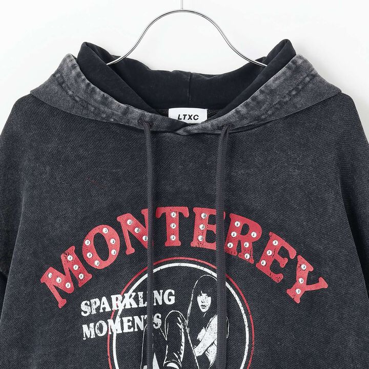 [LTXC] Pigment Pullover Parka,Charcoal gray, medium image number 5