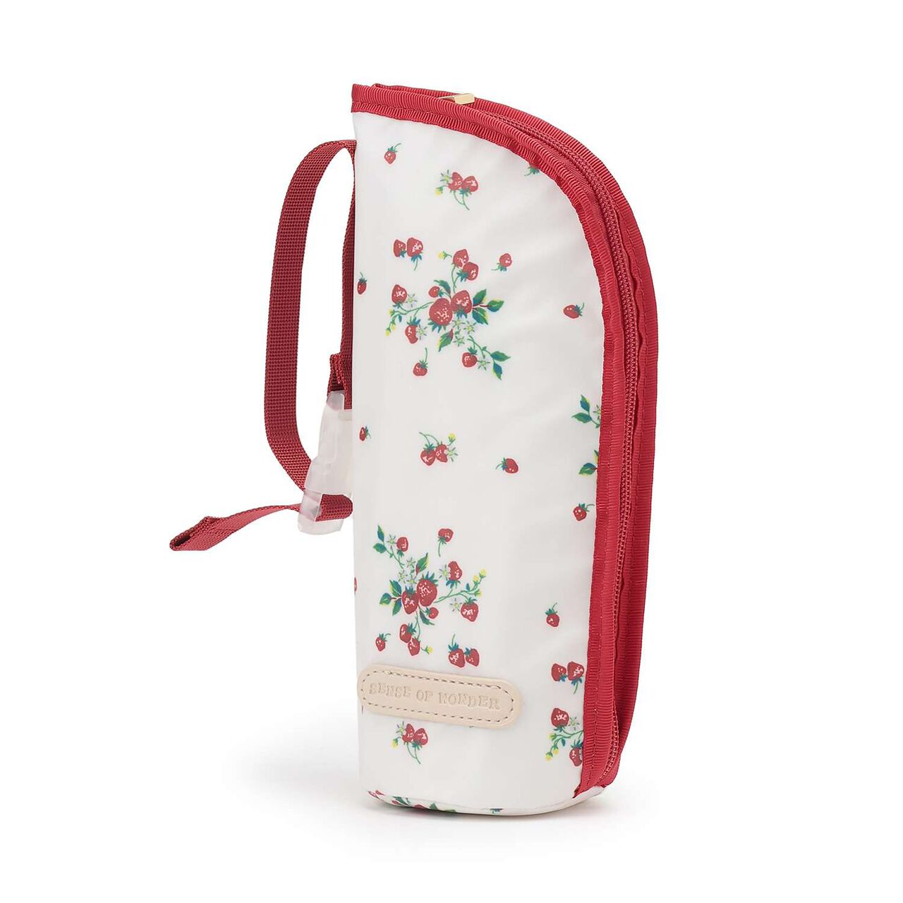 Wild Strawberry Bottle Case,Pearl white, large image number 0