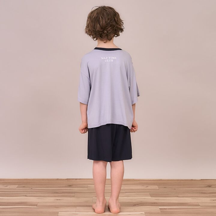 [正反皆可穿] 清涼柔軟睡衣 [兒童服裝] [童裝] [男童] [女孩],墨藍色, medium image number 19