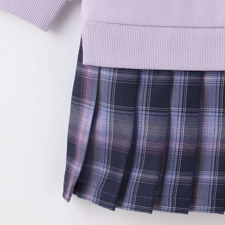 My Melody / Kuromi Hem Pleats 2 Way Sailor One-Piece Dress,Pink, medium image number 9