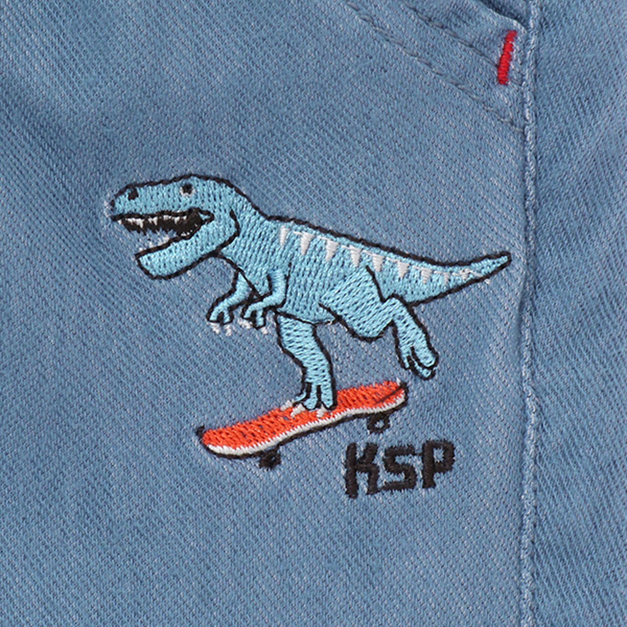 Skateboard Dinosaur 6/10 Length Pants,Light khaki, large image number 8