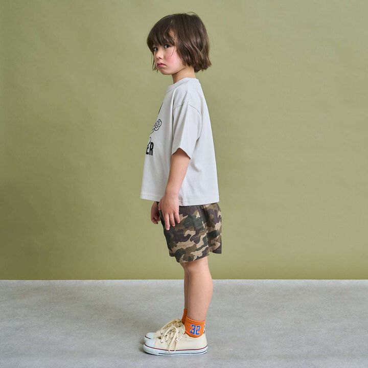 Anti-Stain Quick-Dry Junk Food Assortment Printed T-Shirt,Black, medium image number 22