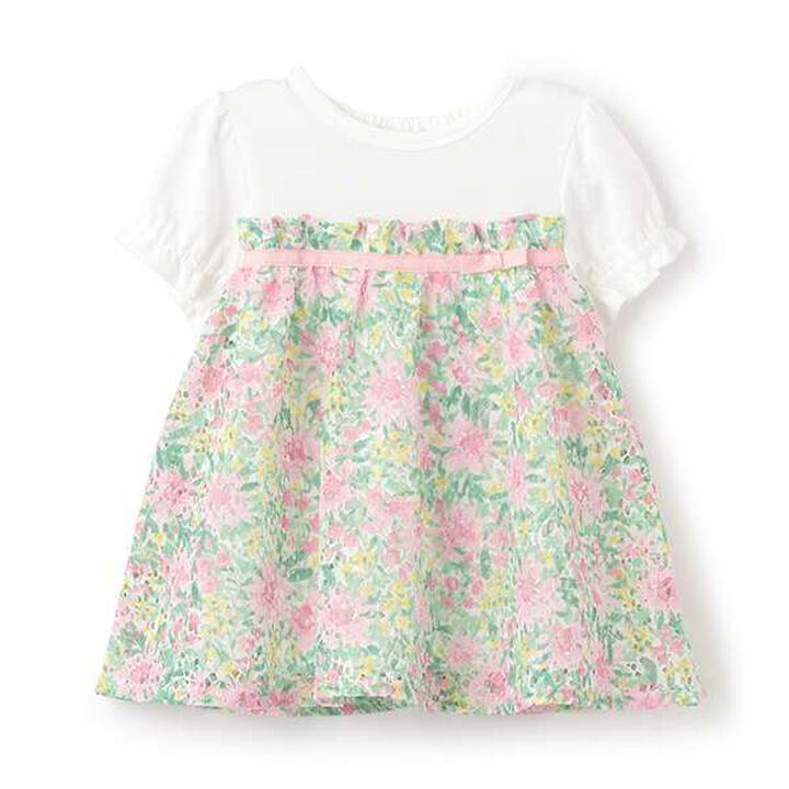 Floral Lace Tunic,Lemon yellow, medium image number 11