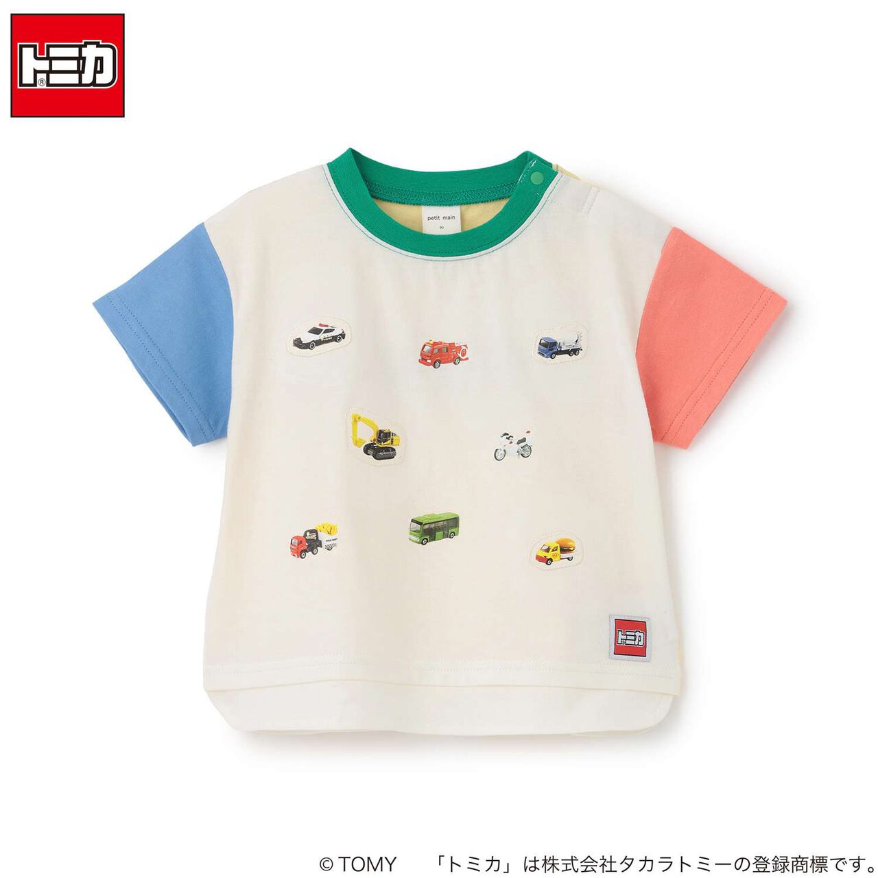 [TOMICA] 下襬拼接短袖T恤,多色, large image number 15